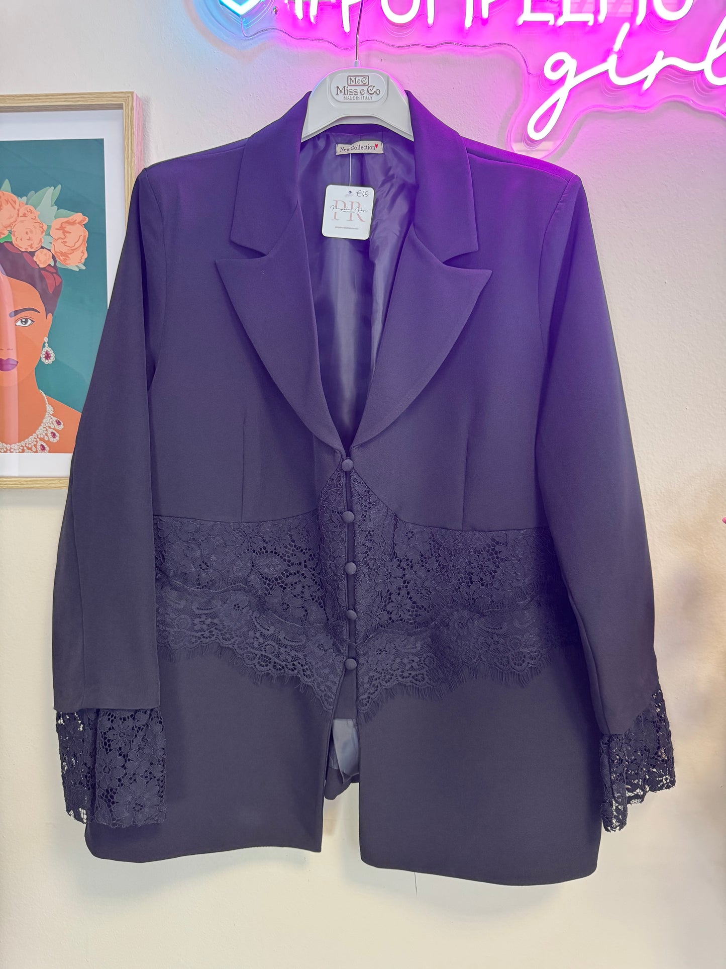 Blazer over LACE