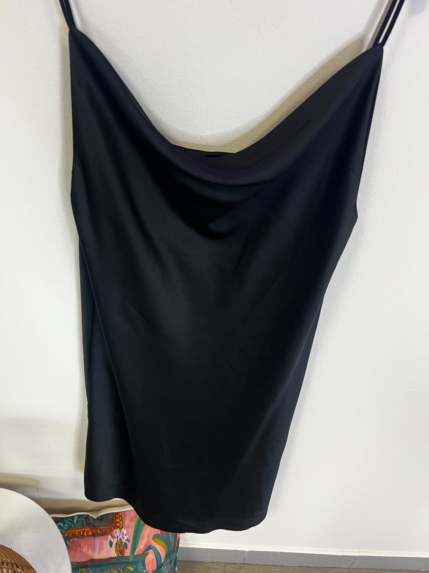 Mini dress SATIN