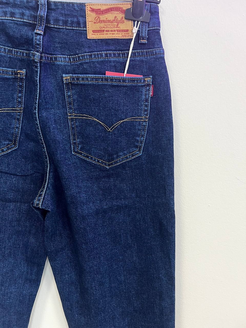 Jeans MOM-FIT BLUE