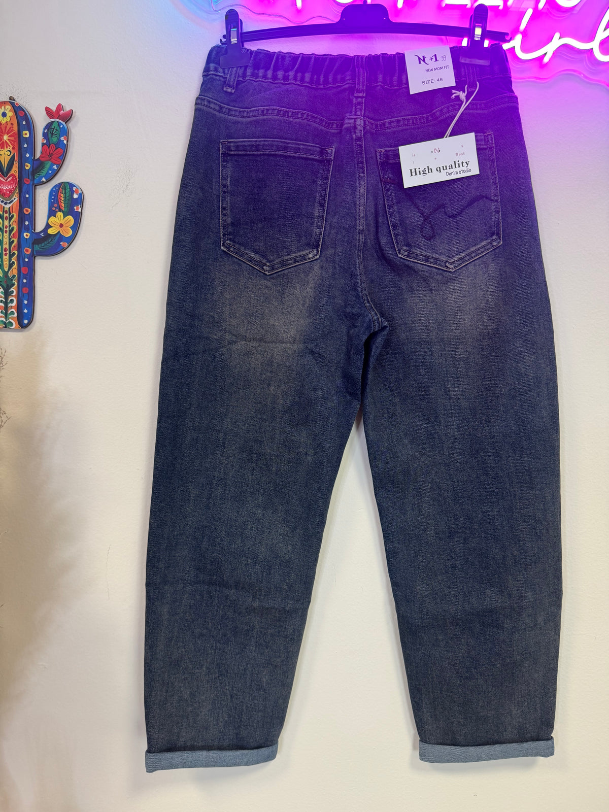 Jeans MOM FIT DARK