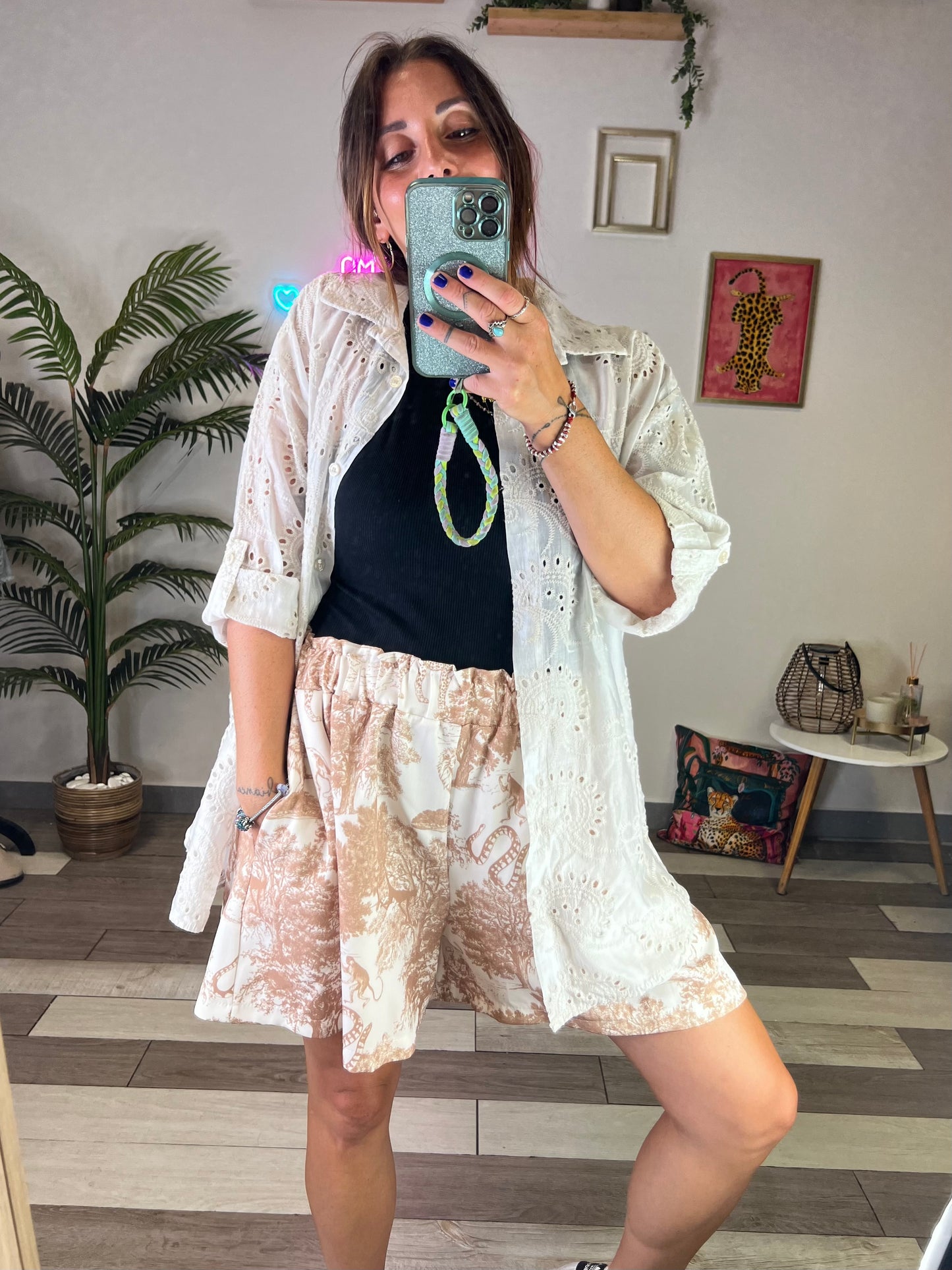 Camicia over SANGALLO