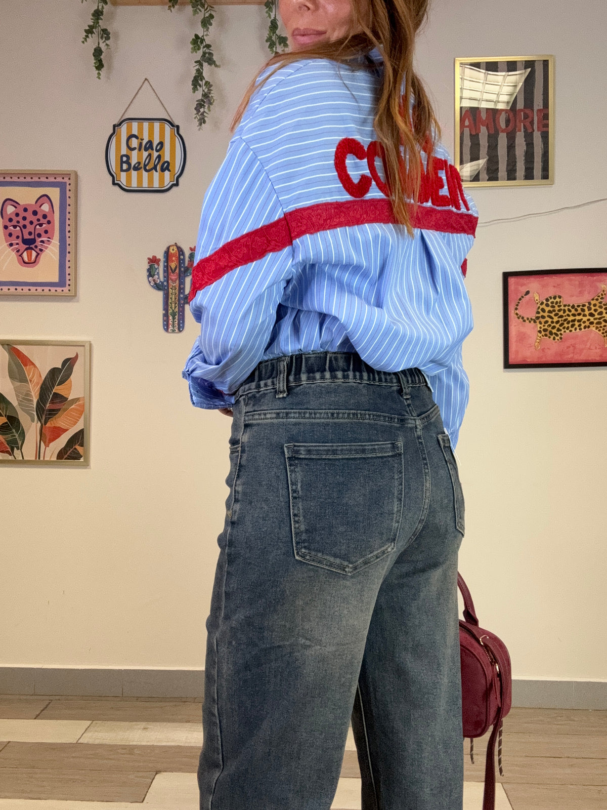 Jeans MOM FIT DARK