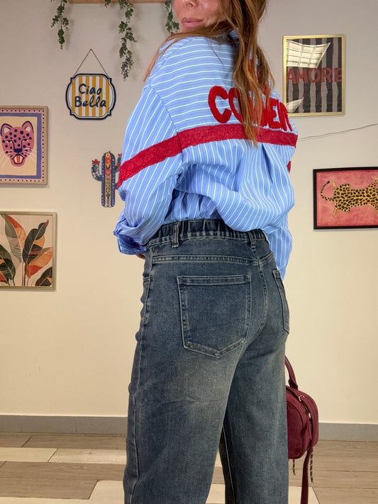 Jeans MOM FIT DARK