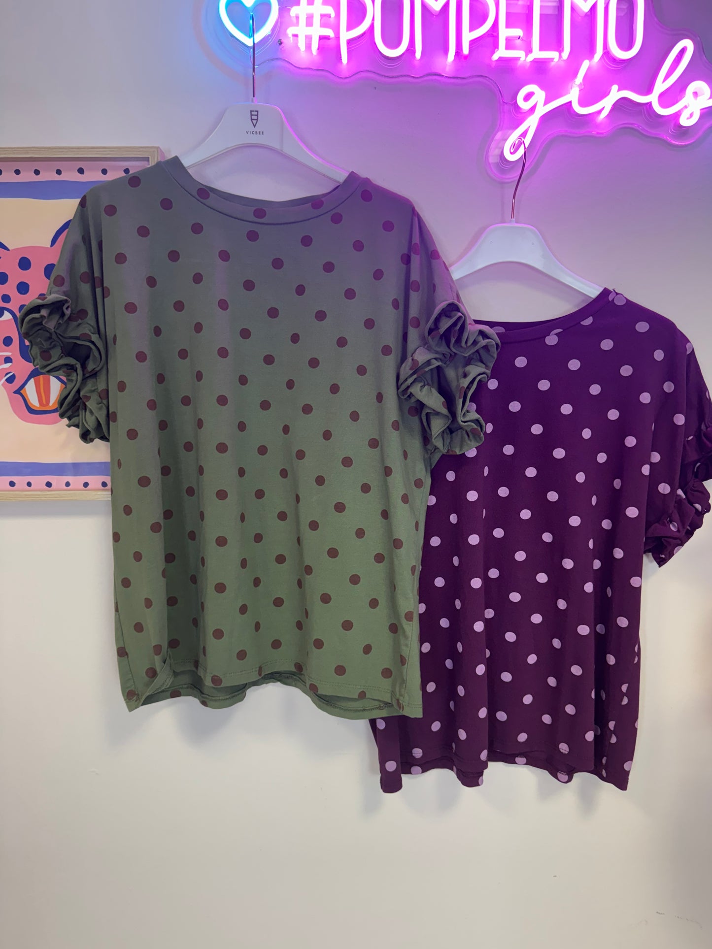 T-shirt over POIS