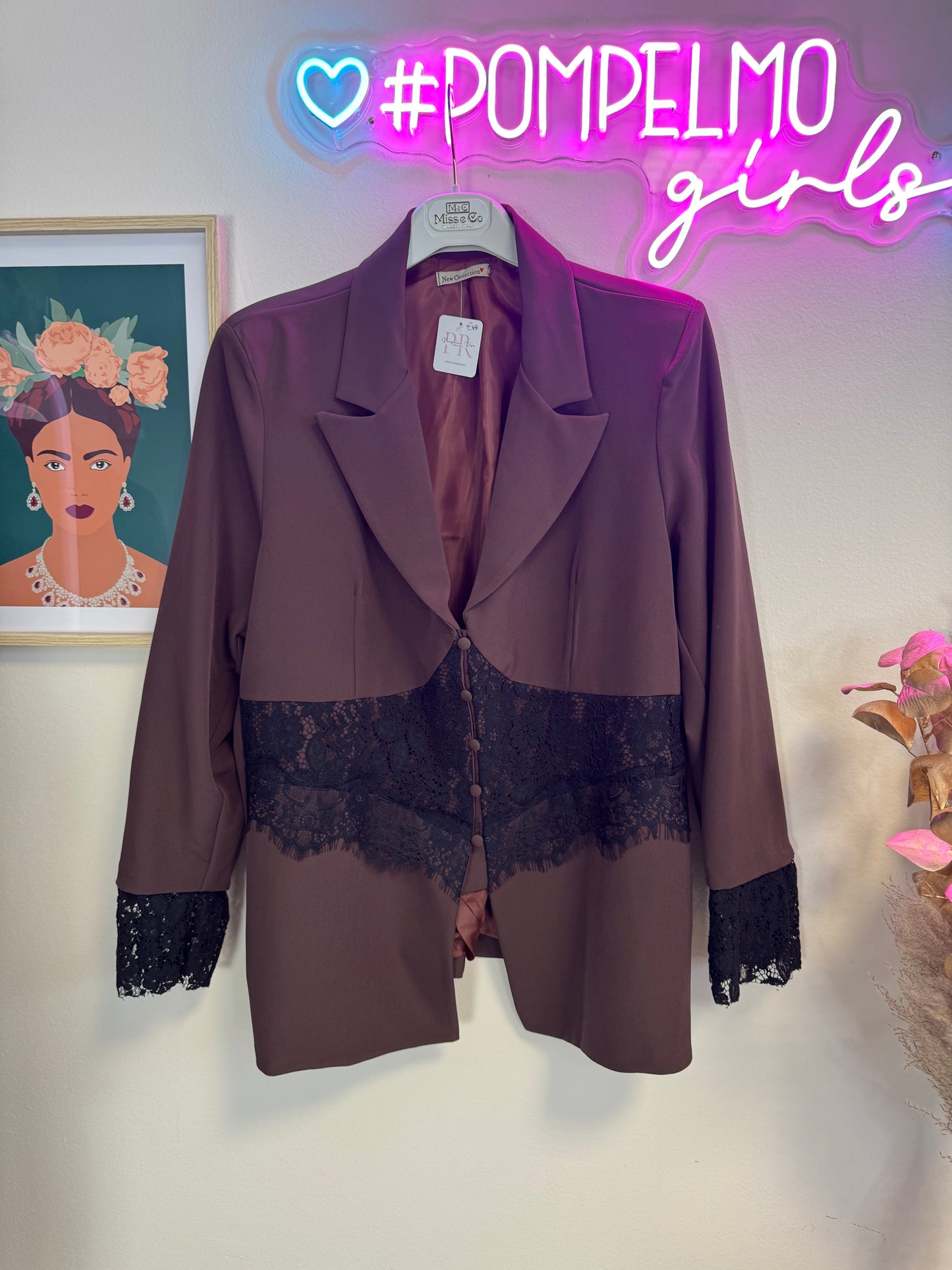 Blazer over LACE