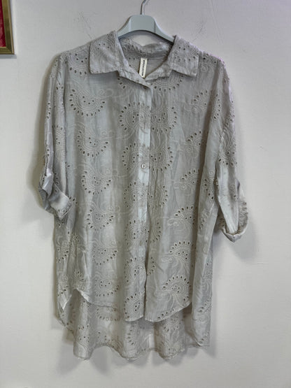 Camicia over SANGALLO