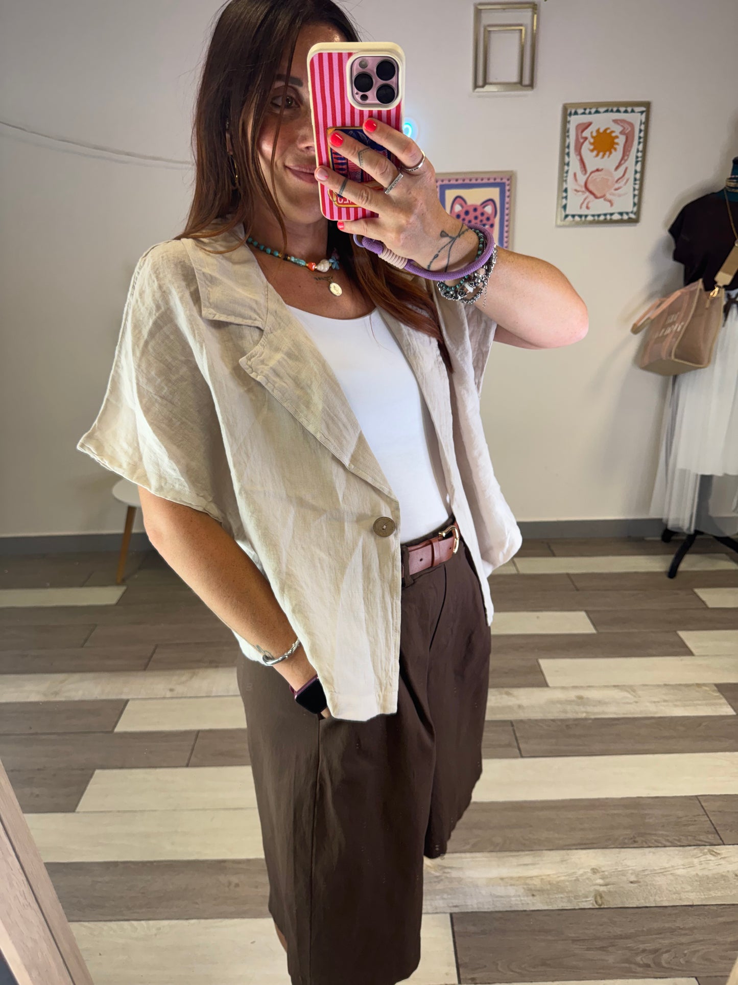 Blazer corto LINO