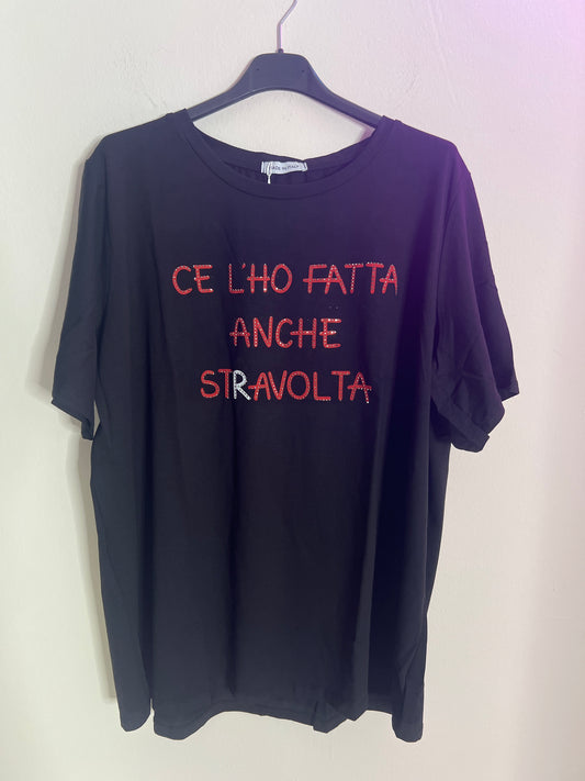 T-shirt over STRAVOLTA