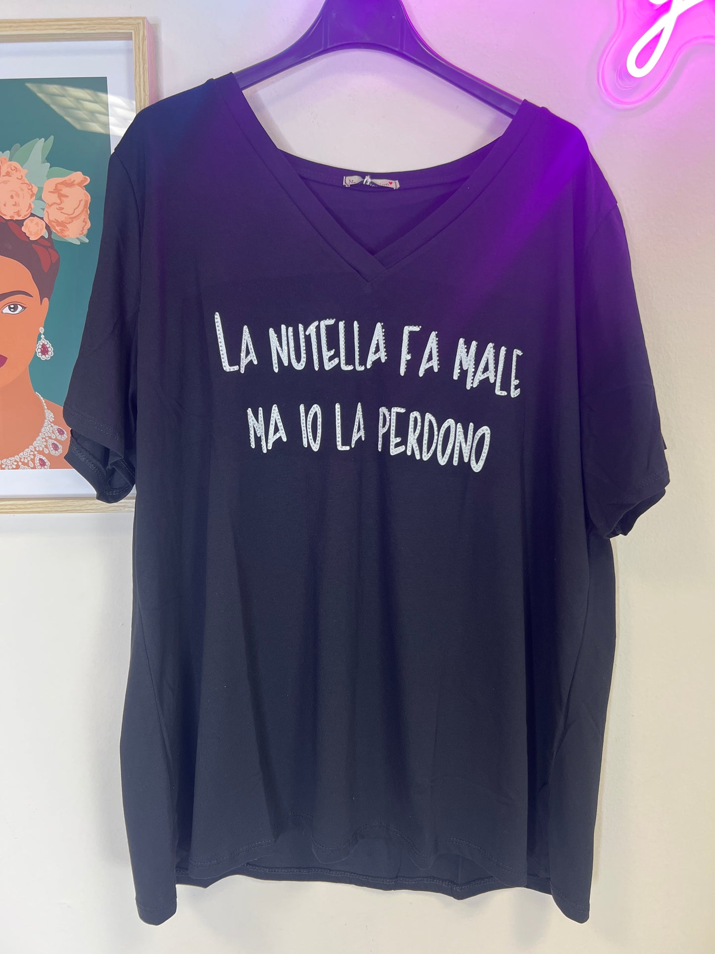 T-shirt over NUTELLA