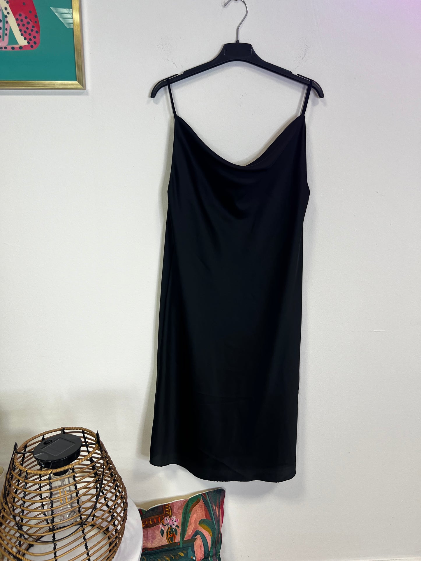Mini dress SATIN