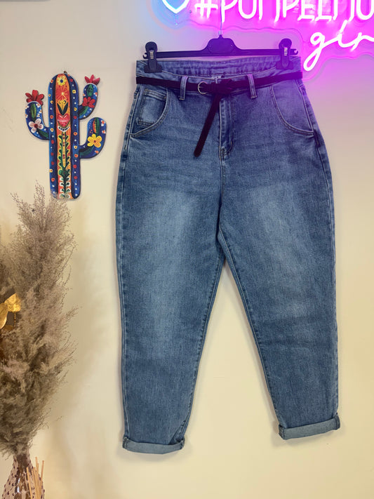 Jeans MOM FIT HIGH