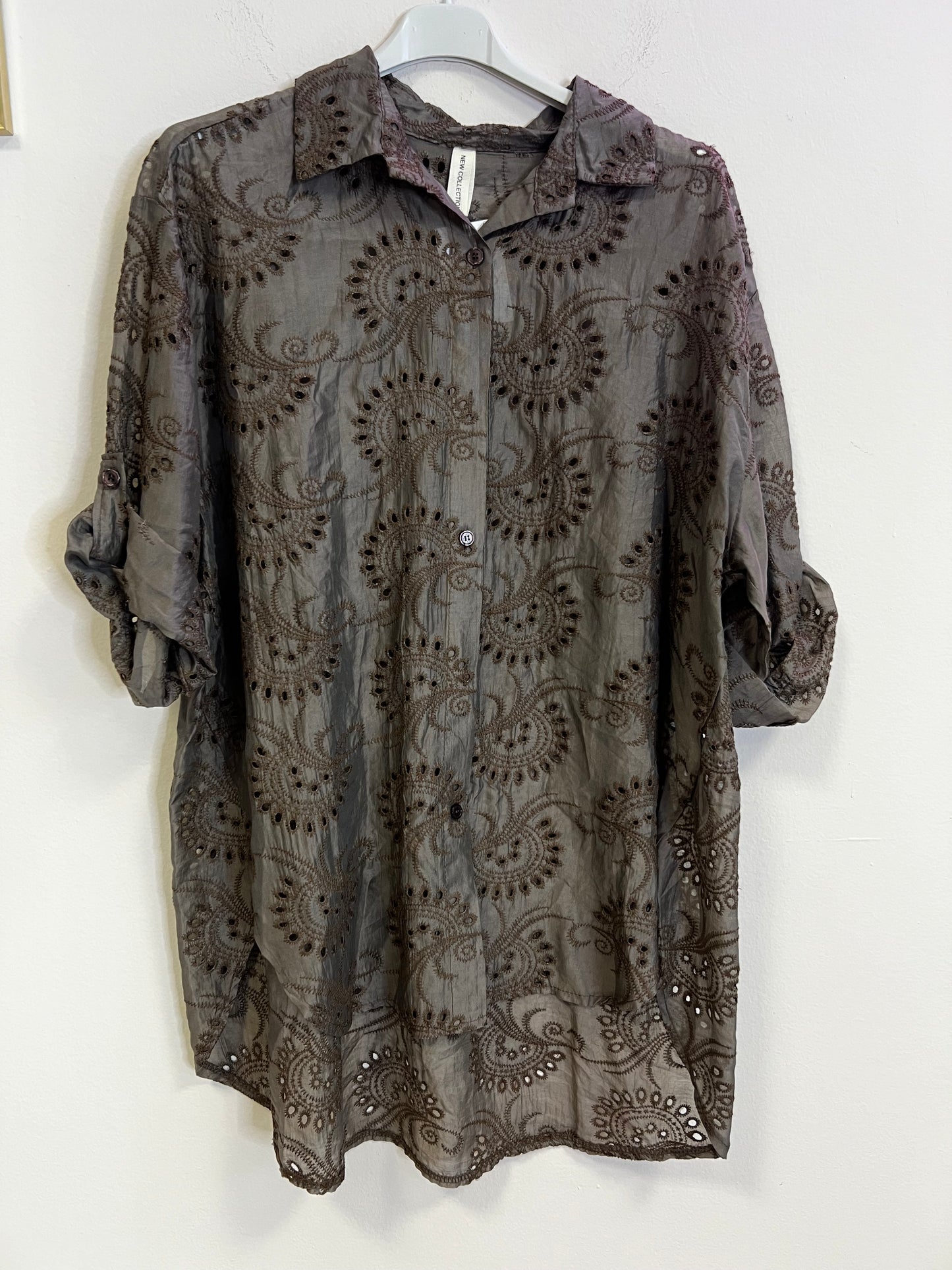 Camicia over SANGALLO
