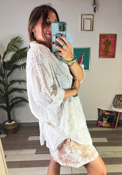 Camicia over SANGALLO