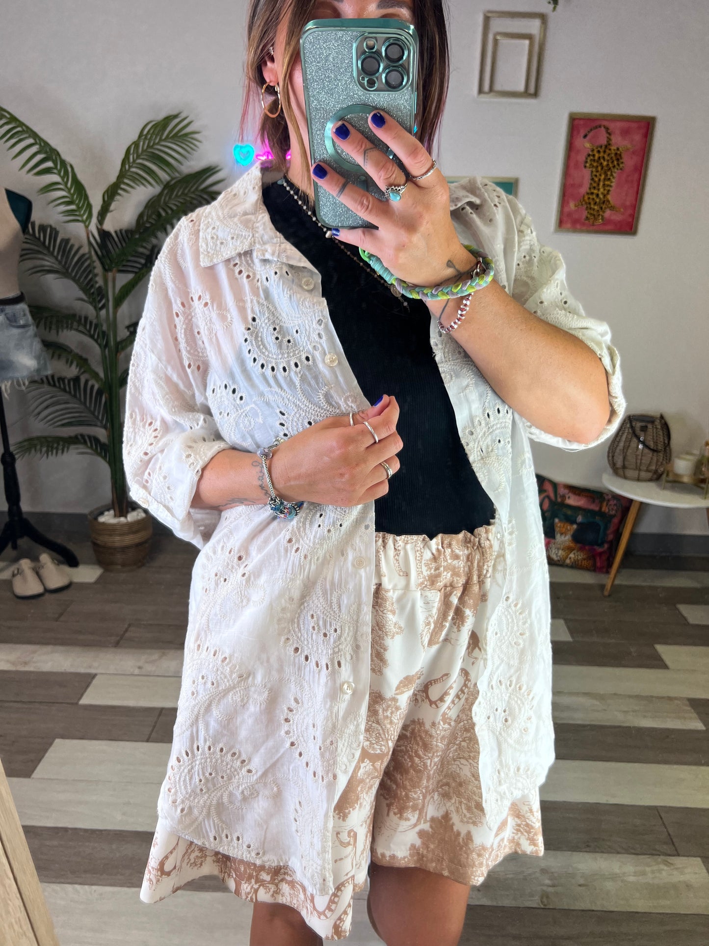 Camicia over SANGALLO