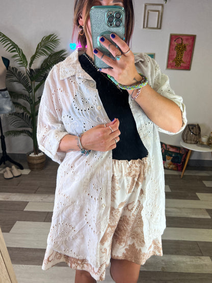 Camicia over SANGALLO