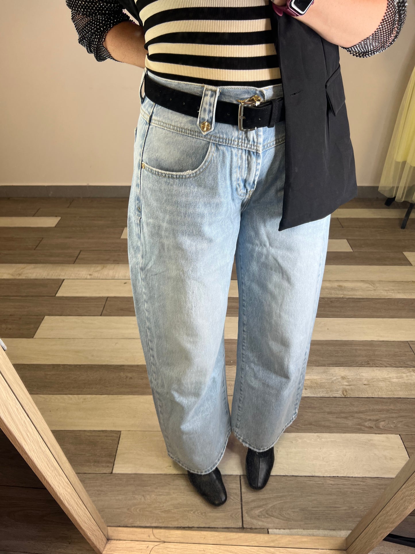 Jeans baggy MILKY