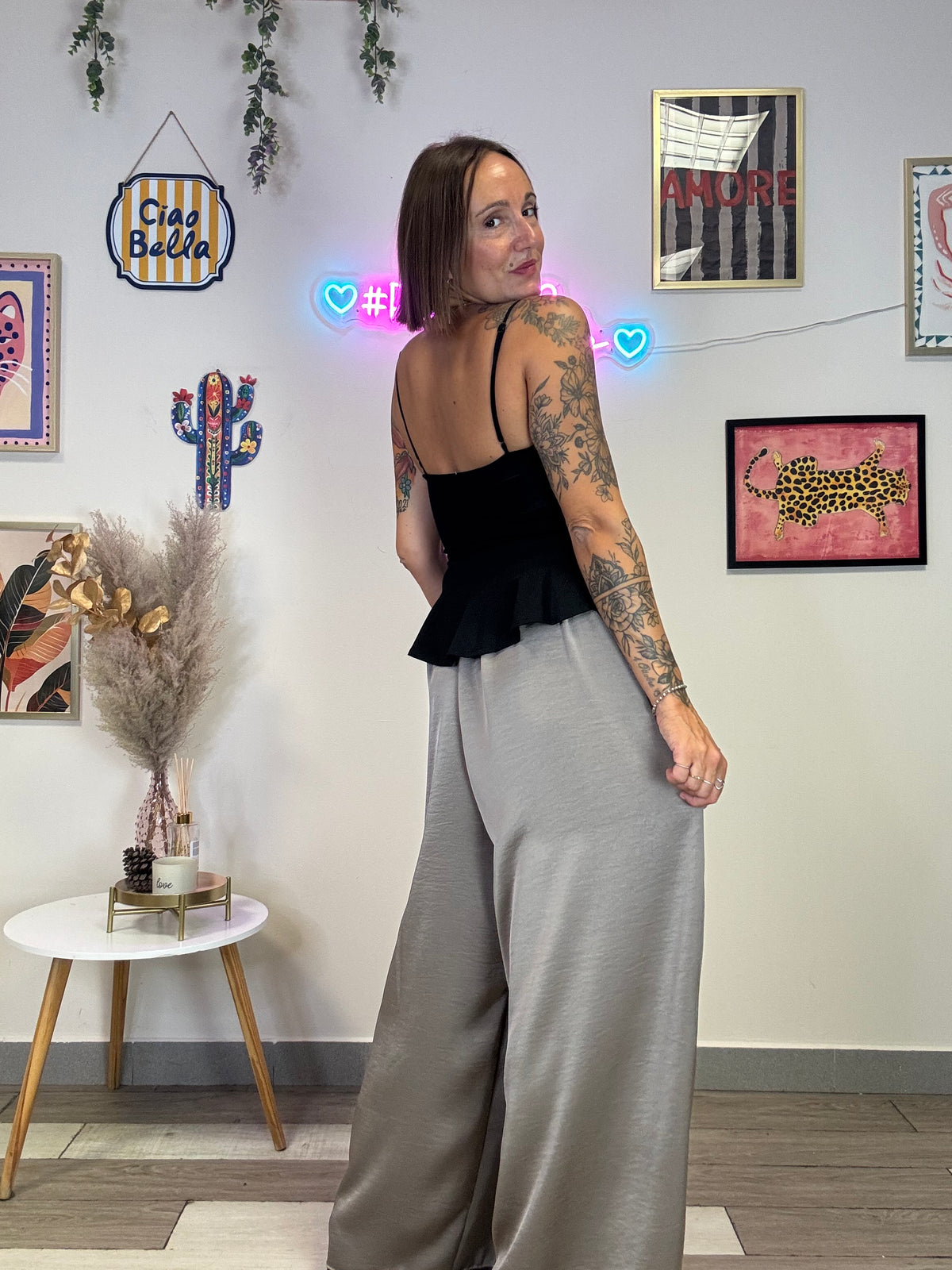 Pantalone SATÌN