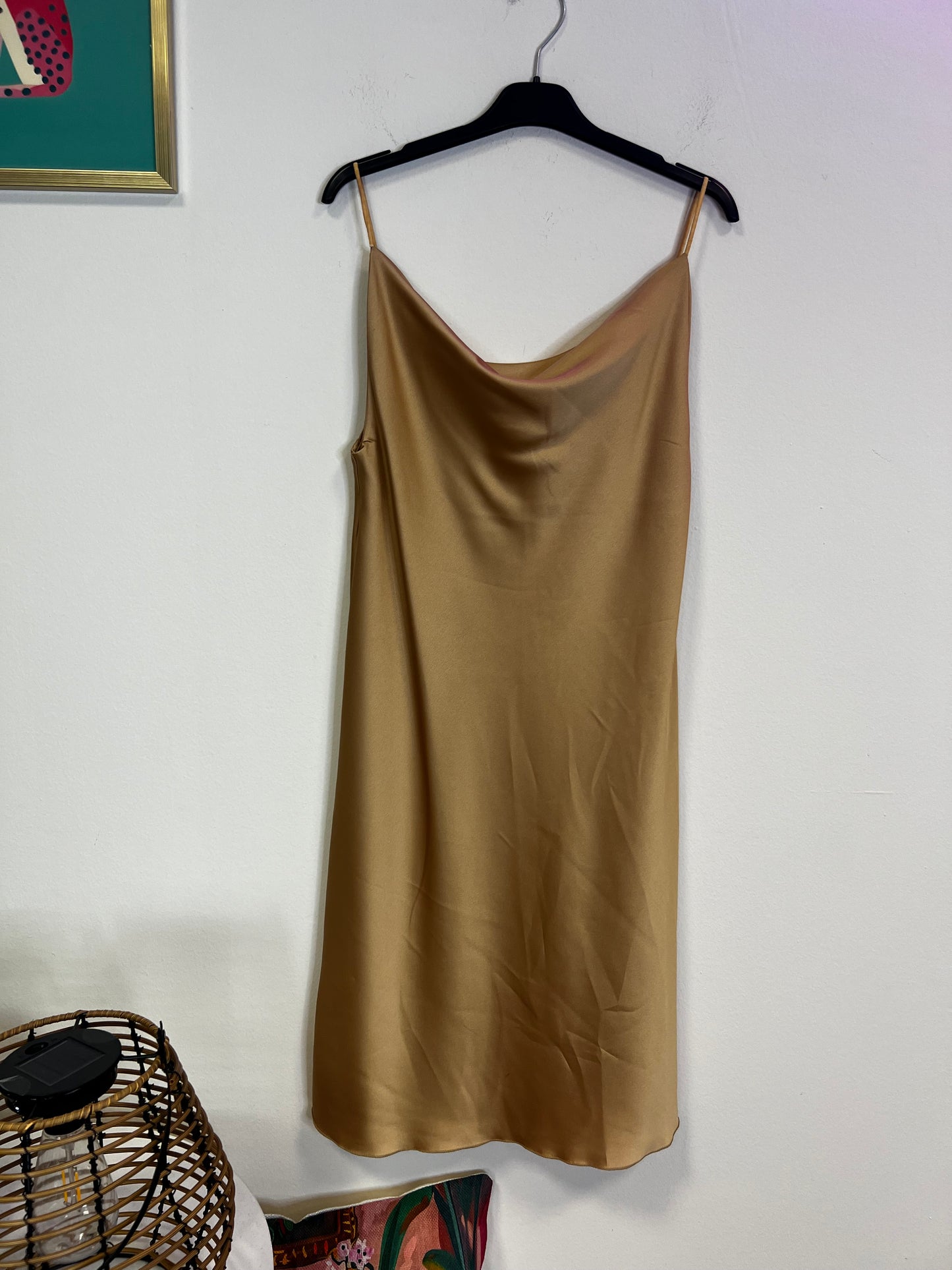 Mini dress SATIN