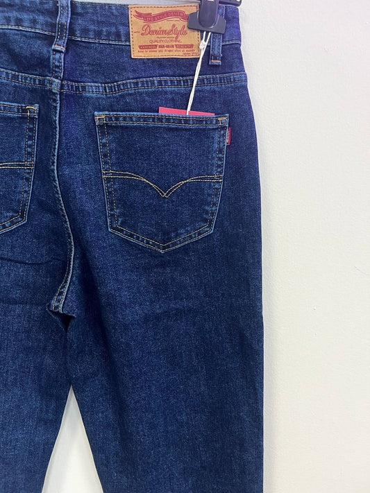 Jeans MOM-FIT BLUE