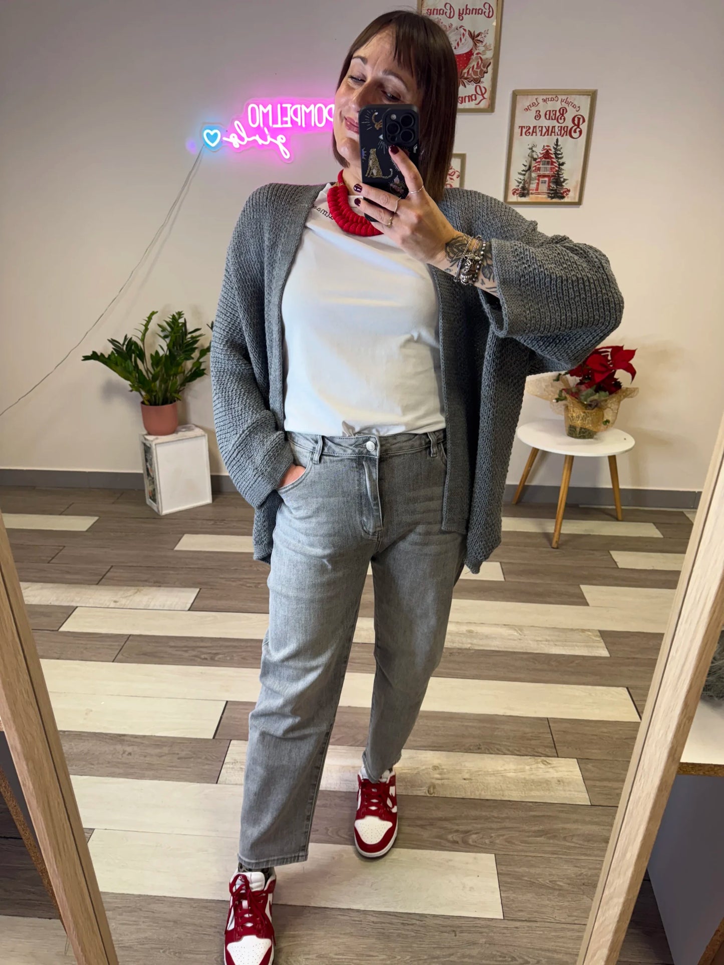 Jeans baggy GREY