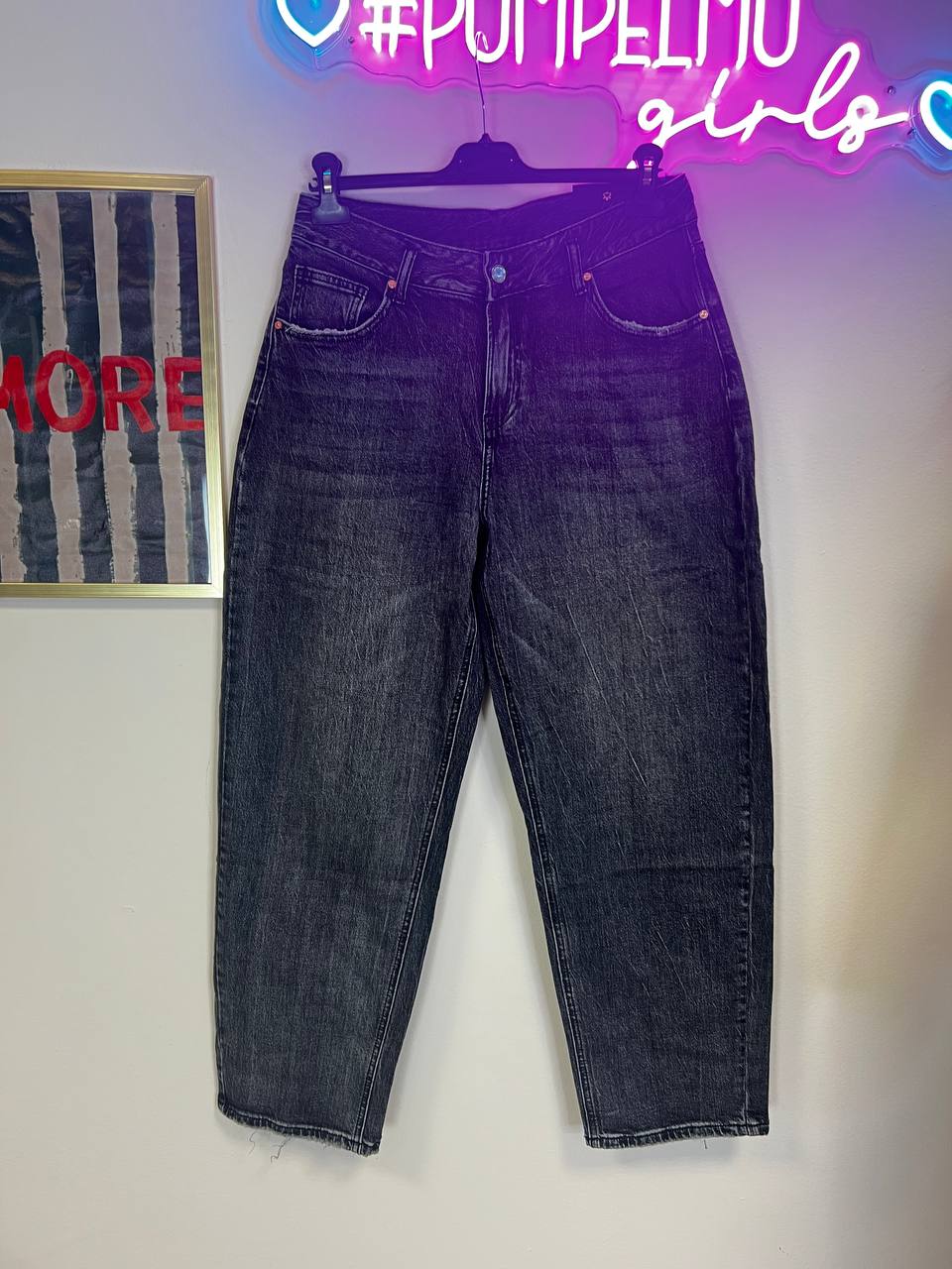 Jeans baggy GREY DARK